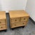 Mid 20th Century American of Martinsville Blonde Walnut Nightstands, Pair For Sale - Image 12 of 12