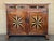 Late 19th Century Pair of Spanish Carved Walnut Tuscan Two Drawers Credenza or Buffet with Marquetry For Sale - Image 16 of 18