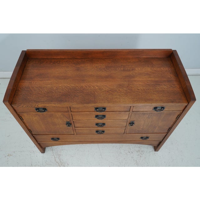 Stickley Stickley Mission Oak L & Jg Design Sideboard For Sale - Image 4 of 12