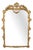 French Ornate Giltwood Panel Mirror For Sale