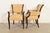 Barbara Barry for Baker Furniture Modern Regency Mahogany Dining Chairs, Set of Eight For Sale - Image 11 of 14