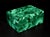 Malachite Box Rainbow Genuine Gemstone Italian Made For Sale - Image 9 of 15
