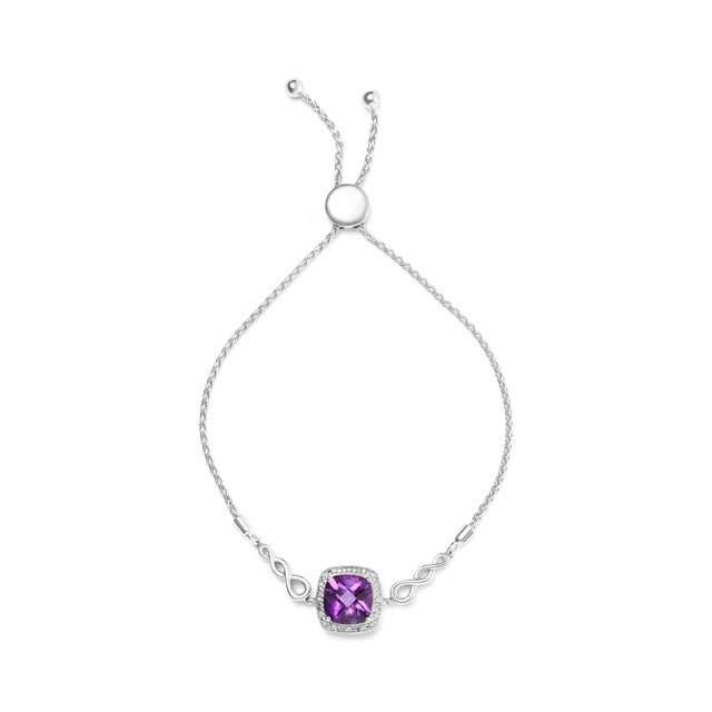 Indulge in the luxury of this exquisite lariat bracelet that captures the essence of elegance and sophistication. The...