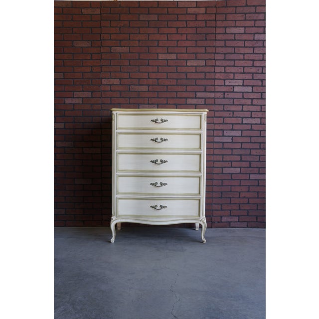 Late 20th Century Henredon French Provincial Tall Dresser Chairish