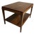 1960s Lane Rhythm Walnut Side End Table Mid Century Danish Modern For Sale