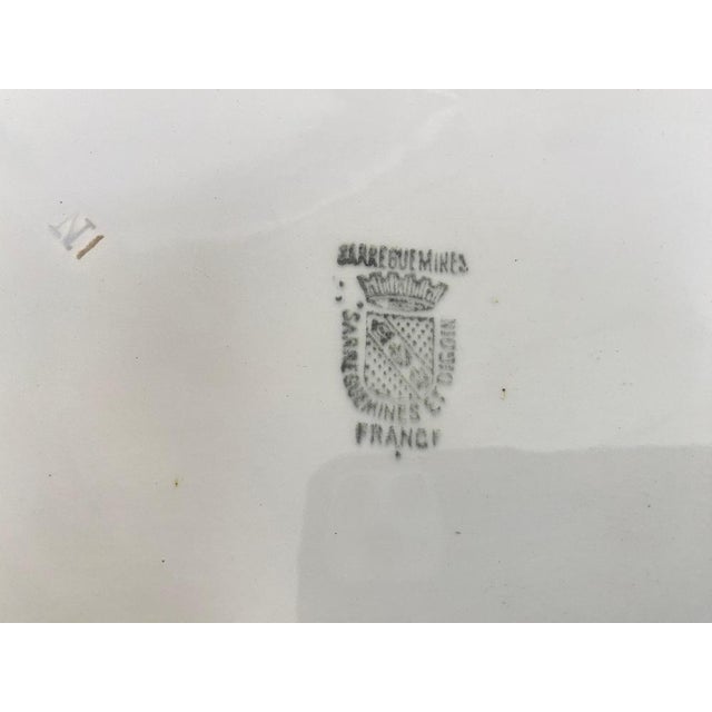 Large Dish from the Digoin-Sarreguemines Factory, 1930s For Sale - Image 10 of 15