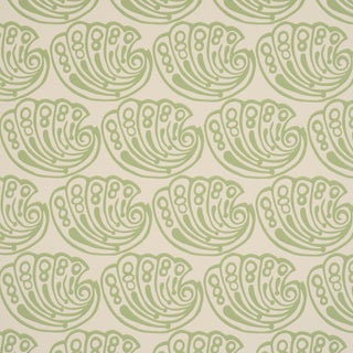 Schumacher Ramsgate Wallcovering In Seaweed For Sale