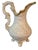 Capodimonte Vintage Capodimonte Floral Ewer Pitcher, Made in Italy, Gilt & Applied Flowers For Sale - Image 4 of 5