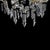 1940s Italian Capodimonte Style Crystal & Hand Painted Porcelain & Glass 12-Light Chandelier For Sale - Image 10 of 11