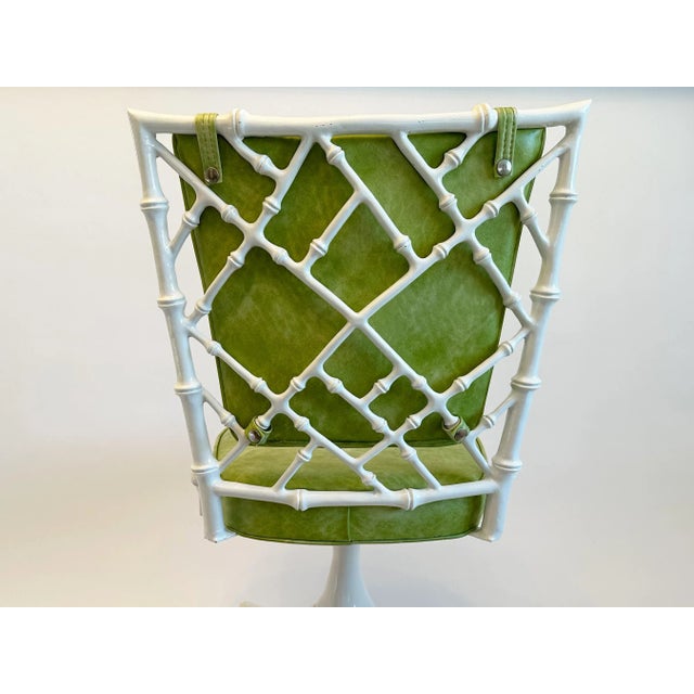 Phyllis Morris 1950s Phyllis Morris Vintage Bamboo Chair For Sale - Image 4 of 11