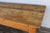 Vintage 1980s English Farmhouse Solid Pine Dining Table With Drawer & Turned Legs For Sale In Los Angeles - Image 6 of 18