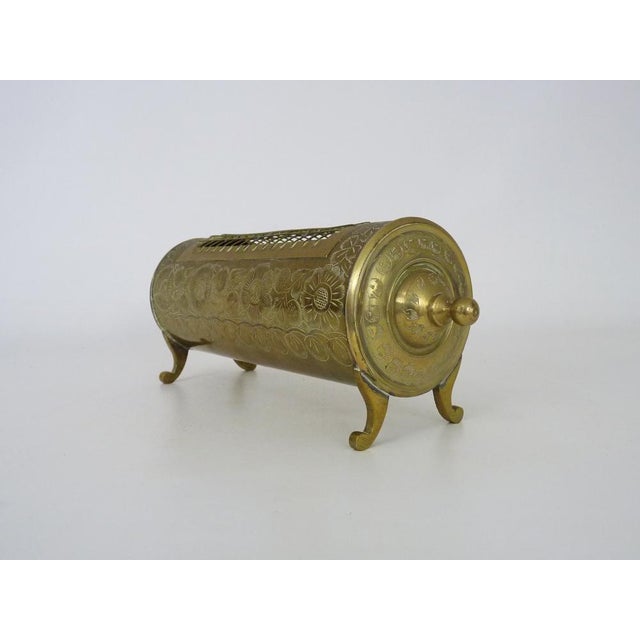 Indian Burning Brass Perfume, 1960s For Sale - Image 4 of 9