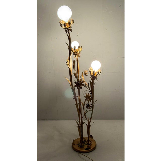 Hollywood Regency Floor Lamp by Hans Kögl, 1970s For Sale - Image 6 of 13