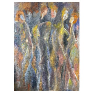 Gilbert Pauli, Enlacer, Oil on Canvas, 2001 For Sale