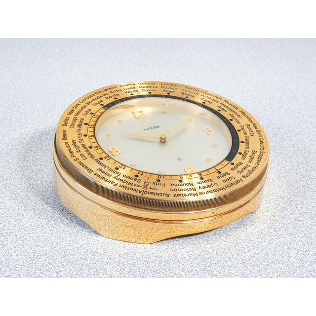 Atisa Advertising Table Clock from Luxor, 1960s For Sale - Image 6 of 16