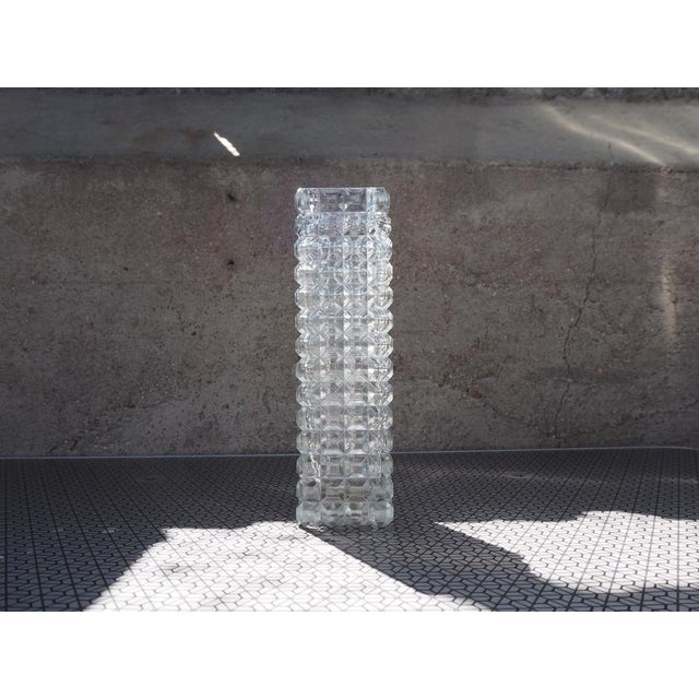 Mid-Century Modern Midcentury Modern Bohemia Glass Vase, 1960s For Sale - Image 3 of 11