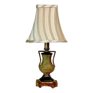 Vintage Neoclassical Petite Urn Style Table Lamp.