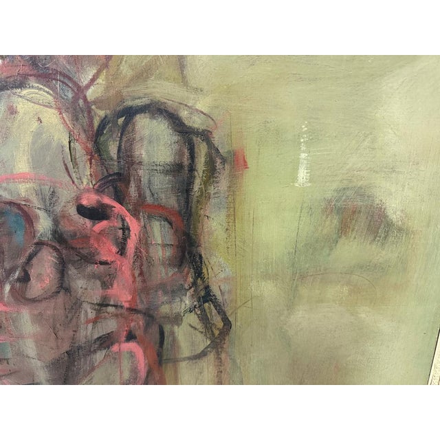 Mino Ceretti, Abstract Composition, 1950s, Oil on Canvas For Sale - Image 4 of 14