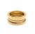 Bulgari Bvlgari B.zero1 Three Band Ring in 18k Yellow Gold Ring - Size 53 For Sale - Image 4 of 8