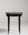 Black Bouillotte Table with Marble Top and Brass Accents, Antique, France, 19th Century For Sale - Image 8 of 15