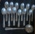 1930s Francois Frionnet French Art Deco Silver Plate Flatware- Set of 49, C. 1930's For Sale - Image 5 of 12