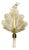 Large Vintage Murano Glass and Gold Leaf Wall Light from Barovier & Toso, Italy, 1940s For Sale