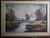 Transport yourself to a serene European countryside with this lovely mid-century oil painting by listed artist Berti. The...