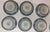 Antique Blue and White Bowls - Collection of 12 - Scalloped Edge -End Edo or Beginning Meiji Period For Sale - Image 11 of 18