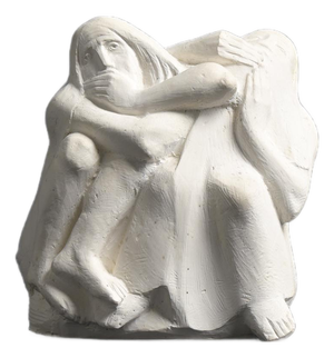 Jan Keustermans, Abstract Sculpture, Plaster
