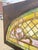 Antique Art Nouveau Colored Stained Glass Fruit 27 X 75 Arched Transom Window, B For Sale - Image 13 of 18