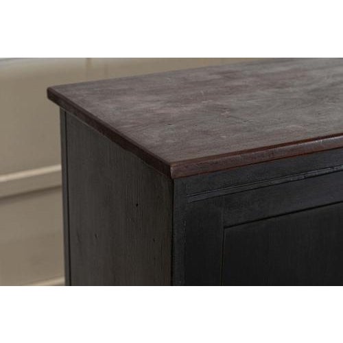 Large 19th Century English Ebonised Mahogany Dresser Base, 1890s For Sale - Image 11 of 18