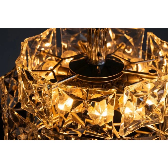 Mid-Century Crystal Chandelier by Kinkeldey, Germany, 1960s For Sale - Image 10 of 13