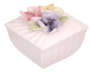 Porcelain Flower Box