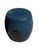 Modern Blue Chinese Pottery Garden Stool For Sale - Image 4 of 4