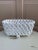 White French Country Trompe l'Oeil Porcelain Rope Basket Cachepot For Sale - Image 8 of 11