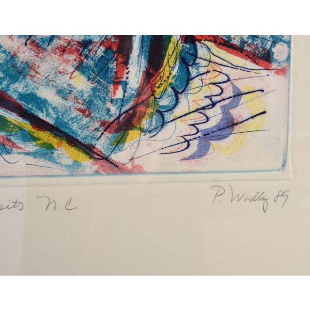 Patrick Wadley Signed Etching Portrait For Sale - Image 4 of 6