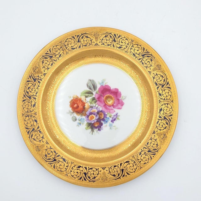 Set of Twelve Hutschenreuther Plates, Germany Circa 1900 For Sale - Image 11 of 12
