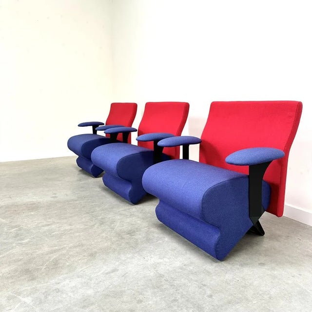 Postmodern Postmodern Lounge Chairs by Gordon Russell, 1996, Set of 3 For Sale - Image 3 of 13