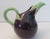 Late 20th Century Vintage Fitz and Floyd Earthenware Eggplant 2 Cup Pitcher/Creamer For Sale - Image 5 of 6