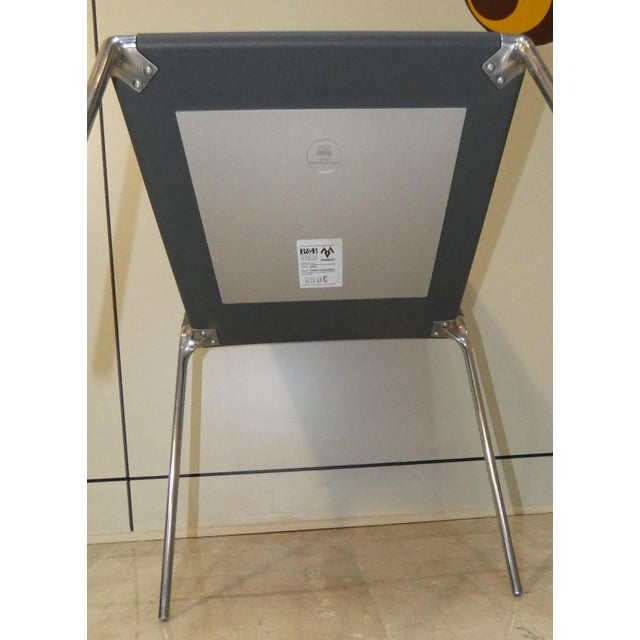 Aluminum and Polyurethane Chairs by Roberto Barbieri for B&B Italia, 2000s, Set of 4 For Sale - Image 12 of 18