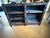 1930s 1930s Chinese Black Chinoiserie Painted Cabinet, Adapted for Media For Sale - Image 5 of 13