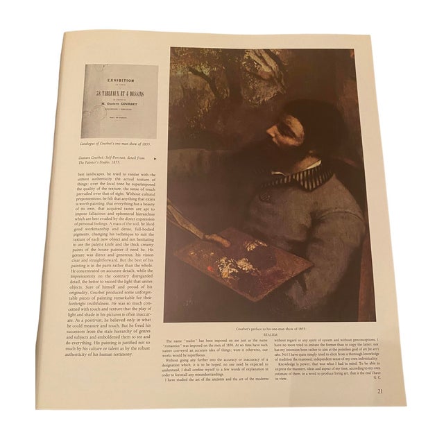 1970s 1970 “Impressionists and Impressionism” World Publishing Company Vintage Hardbound Art Book For Sale - Image 5 of 12