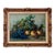 1950s Still Life Oil Painting in Gilded Ornate Frame For Sale