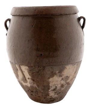 Chinese Glazed Kitchen Jar, c. 1900