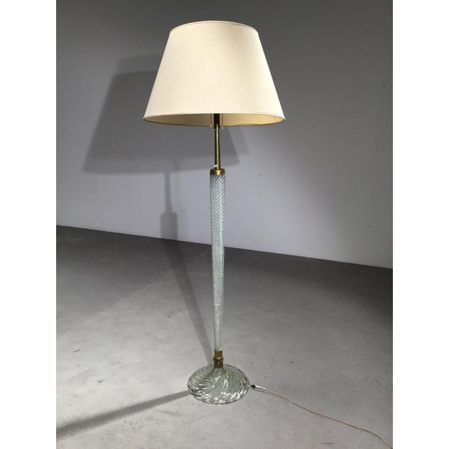 Model 529 Floor Lamp by Carlo Scarpa for Venini, 1940s For Sale - Image 8 of 9