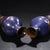 Pair of Vintage Chinese Blue Cloisonné "Crane & Clouds" Vases - 1365g For Sale - Image 9 of 9