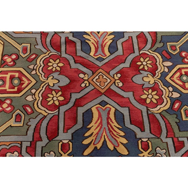 Oversized Antique French Aubusson Rug For Sale - Image 4 of 11