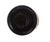 Black Ore Glass Vase with metal accent - Large For Sale - Image 9 of 11