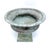Campania International Vintage Verdigris Metal Urn Planter / Cachepot – Neoclassical Garden Style / Traditional / Classical For Sale - Image 4 of 12