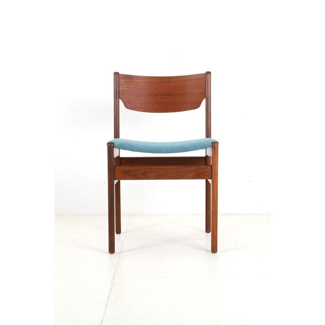 1960s-1970s, Denmark. Manufacturer and designer are unknown to me. Fully restored. Teak frame, sanded and sealed with...